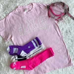 Girls variety Lacrosse pack and goggles